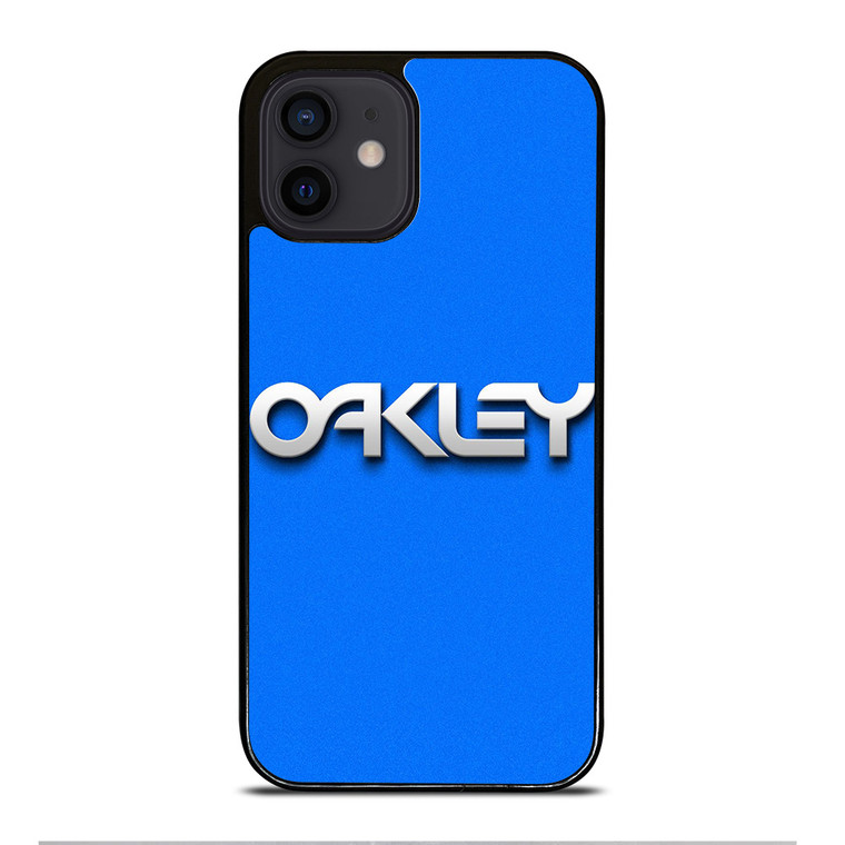 OAKLEY LOGO BLUE SOLID iPhone 12 Mini Case