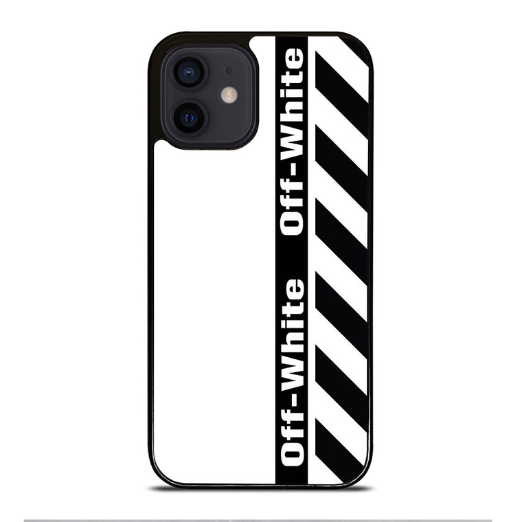 OFF WHITE LOGO VERTICAL iPhone 12 Mini Case
