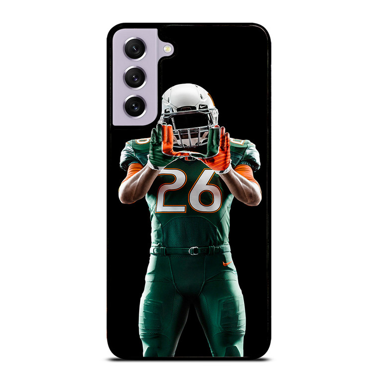 UM MIAMI HURRICANES FOOTBALL Samsung Galaxy S21 FE Case