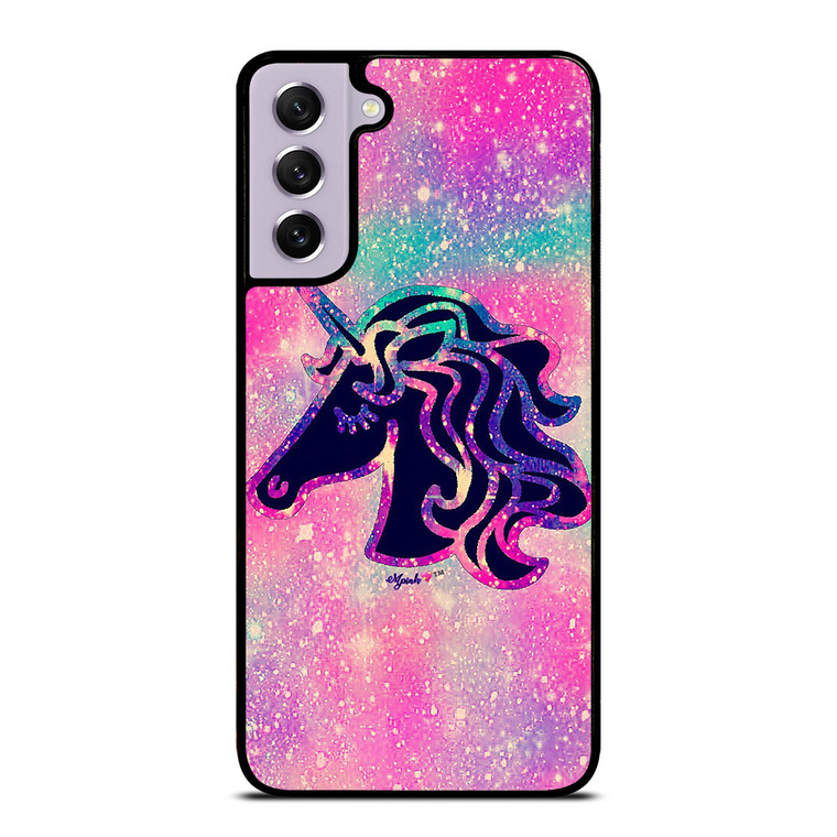 UNICORN HORSE GLITTER Samsung Galaxy S21 FE Case