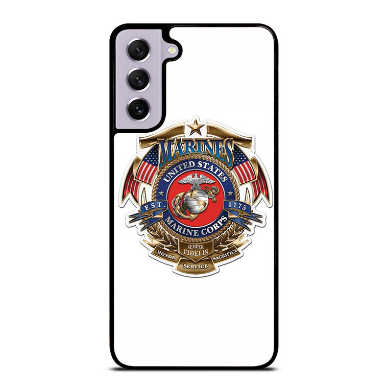 USMC US MARINE SEAL CORPS LOGO EMBLEM Samsung Galaxy S21 FE Case