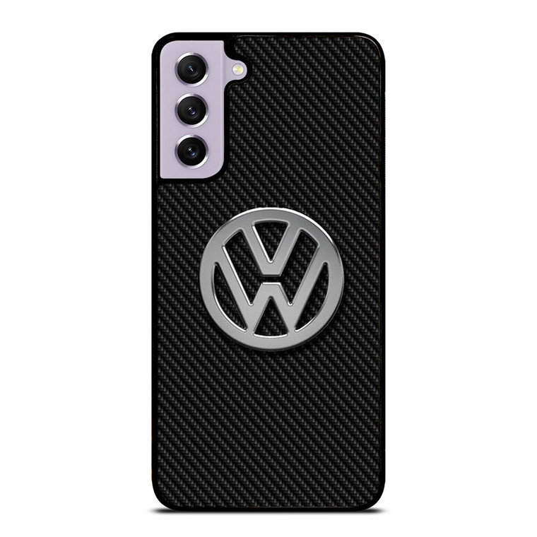 VW VOLKSWAGEN LOGO CARBON Samsung Galaxy S21 FE Case