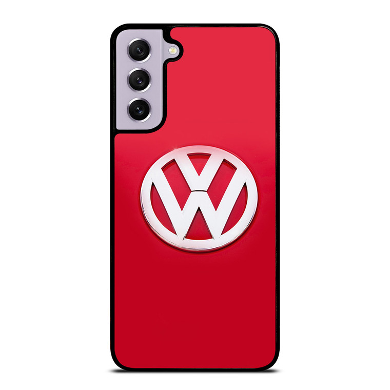 VW VOLKSWAGEN LOGO RED Samsung Galaxy S21 FE Case