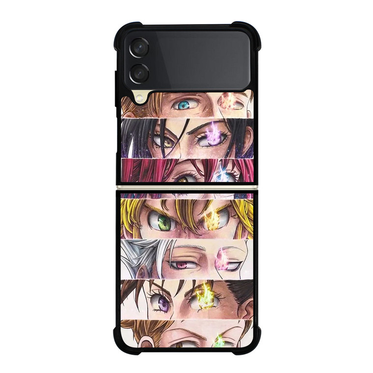 7 SEVEN DEADLY SINS CHARACTER FACES Samsung Galaxy Z FLip 3 5G Case Cover