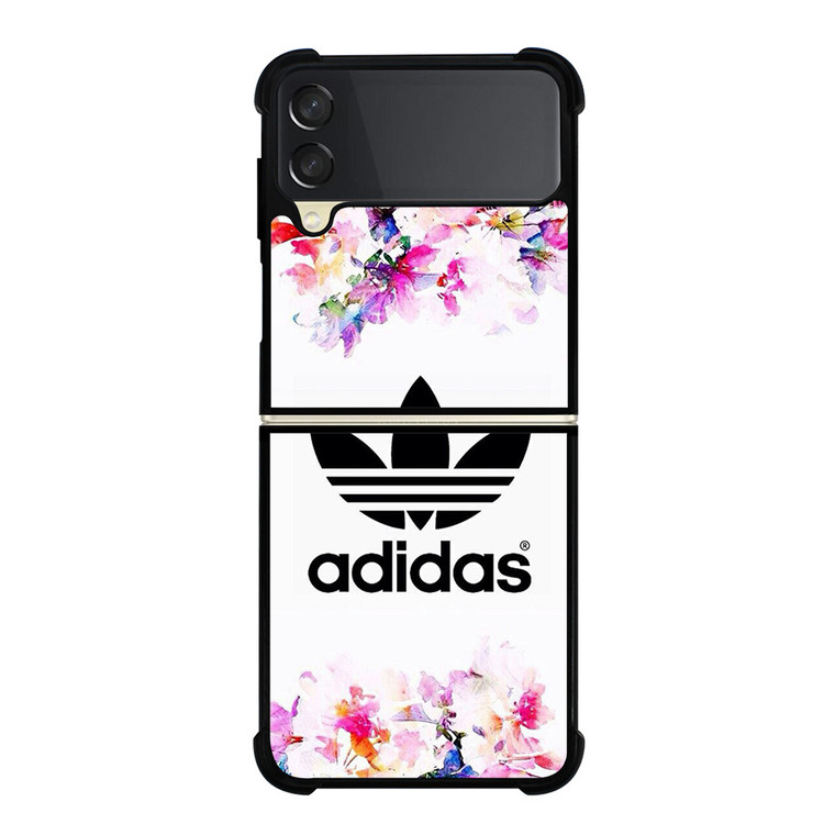 ADIDAS FLOWER ART Samsung Galaxy Z FLip 3 5G Case Cover