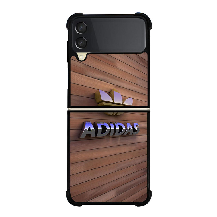 ADIDAS LOGO EMBLEM SHINY Samsung Galaxy Z FLip 3 5G Case Cover