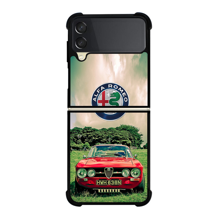 ALFA ROMEO CAR STYLE Samsung Galaxy Z FLip 3 5G Case Cover