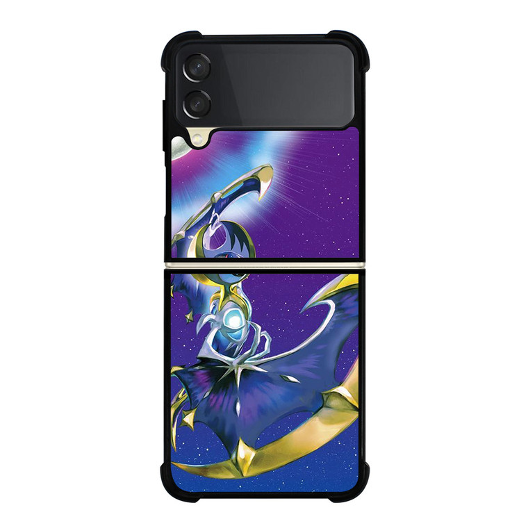 ANIME POKEMON DUN AND MOON LUNALA Samsung Galaxy Z FLip 3 5G Case Cover ANIME POKEMON DUN AND MOON LUNALA Samsung Galaxy Z FLip 3 5G Case Cover