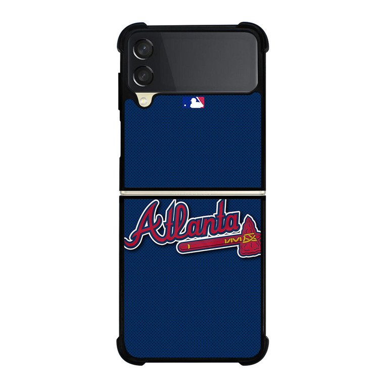 ATLANTA BRAVES LOGO MLB 66 Samsung Galaxy Z FLip 3 5G Case Cover