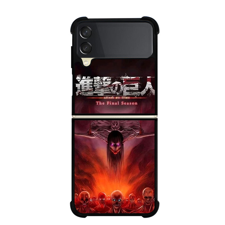 ATTACK ON TITAN FINAL SEASON Samsung Galaxy Z FLip 3 5G Case Cover