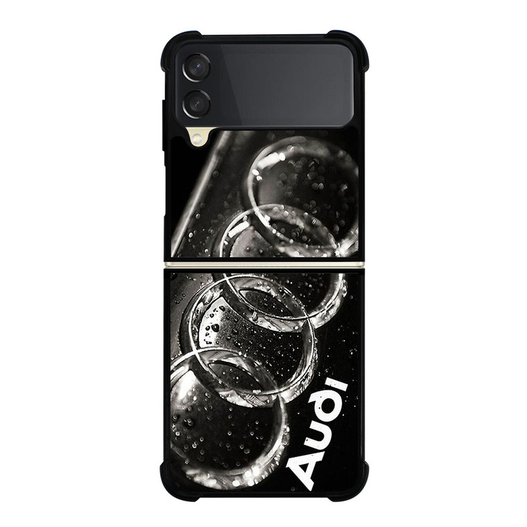 AUDI LOGO AFTER RAIN Samsung Galaxy Z FLip 3 5G Case Cover