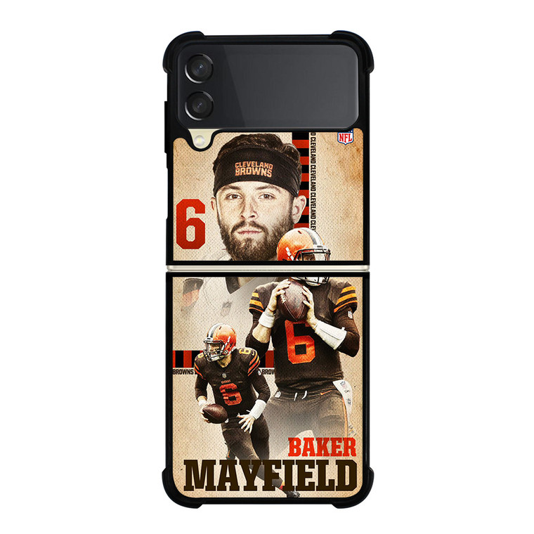 BAKER MAYFIELD CLEVELAND BROWNS 2 Samsung Galaxy Z FLip 3 5G Case Cover