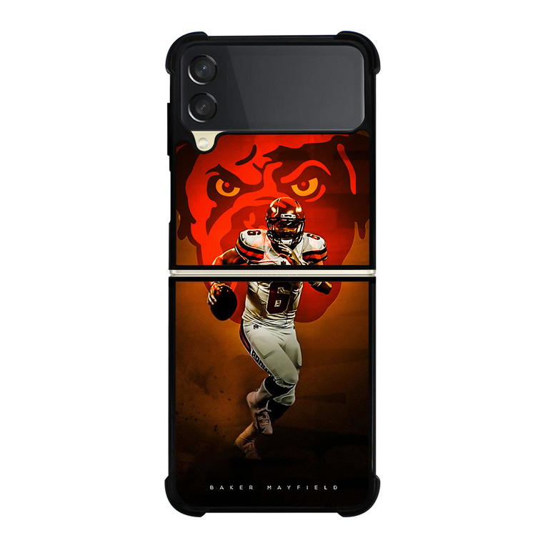 BAKER MAYFIELD CLEVELAND BROWNS Samsung Galaxy Z FLip 3 5G Case Cover