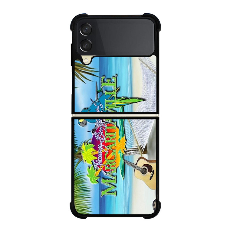 BEACH JIMMY BUFFET MARGARITAVILLE 3 Samsung Galaxy Z FLip 3 5G Case Cover