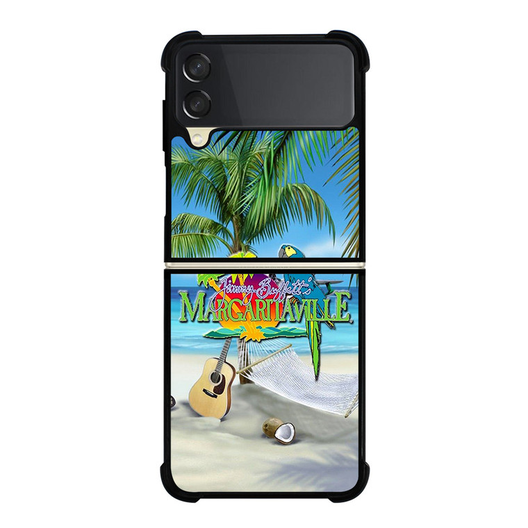 BEACH JIMMY BUFFETS MARGARITAVILLE 2 Samsung Galaxy Z FLip 3 5G Case Cover