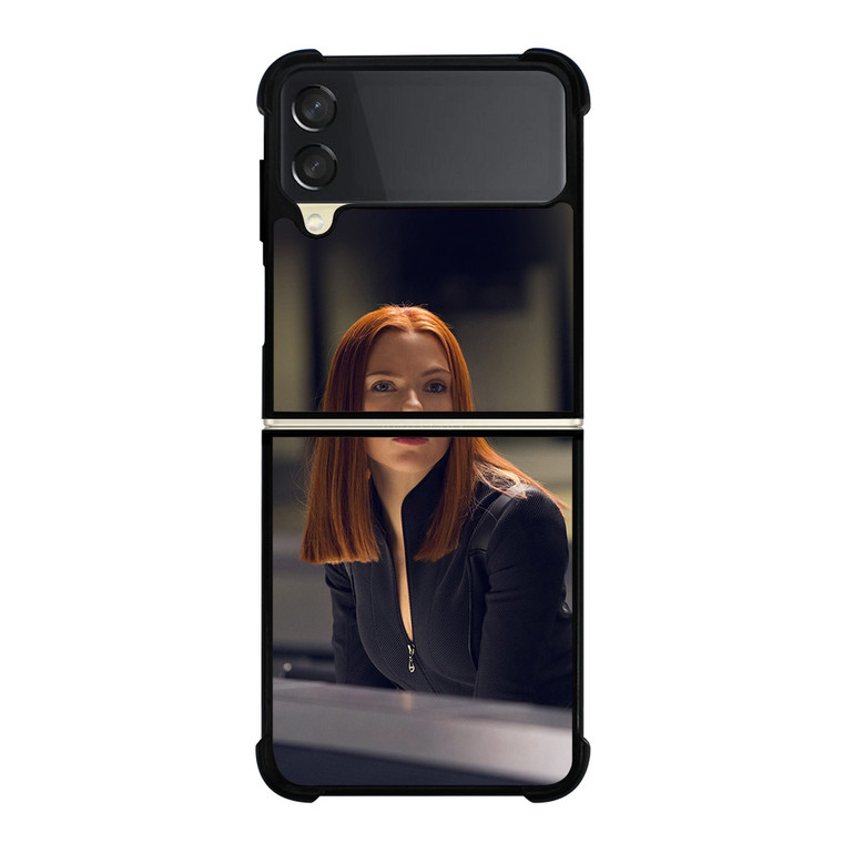 BLACK WIDOW HERO Samsung Galaxy Z FLip 3 5G Case Cover