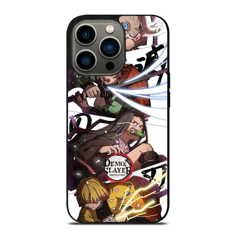 ANIME KIMETSU NO YAIBA NEZUKO SQUAD iPhone 13 Pro Case