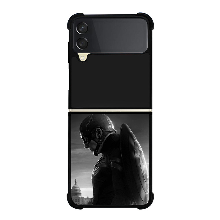 CAPTAIN AMERICA SAD Samsung Galaxy Z FLip 3 5G Case Cover