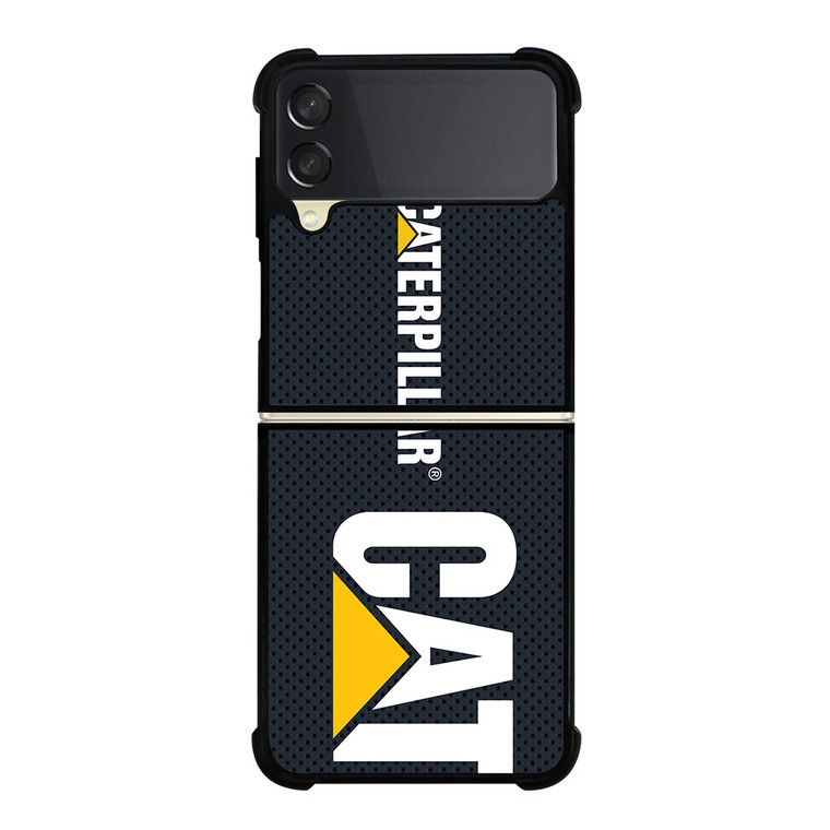 CATERPILLAR CAT LOGO CARBON Samsung Galaxy Z FLip 3 5G Case Cover