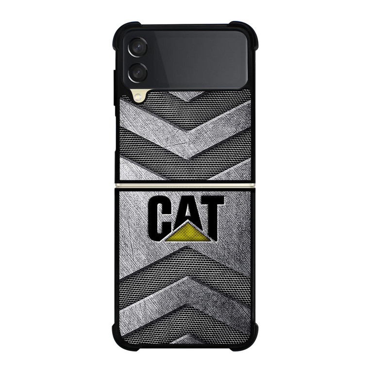 CATERPILLAR TRACTOR CAT METAL LOGO Samsung Galaxy Z FLip 3 5G Case Cover