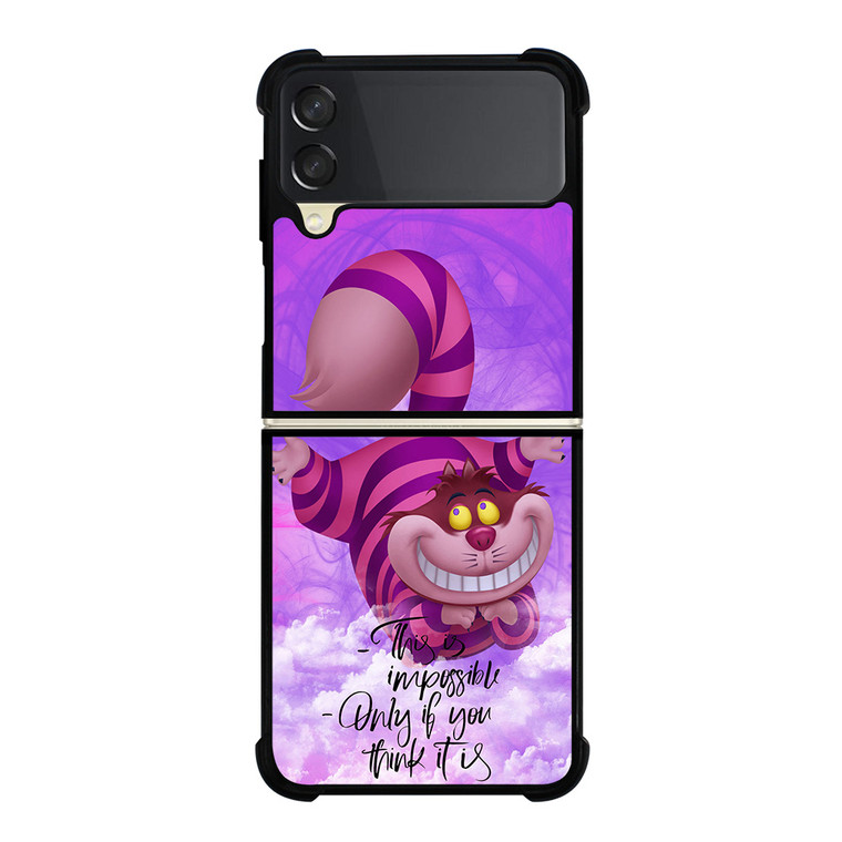 CHESIRE CAT Samsung Galaxy Z FLip 3 5G Case Cover