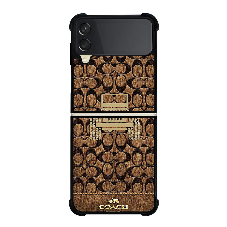 COACH NEW YORK JEEP Samsung Galaxy Z FLip 3 5G Case Cover