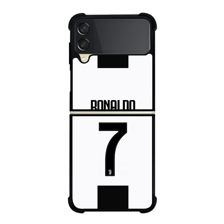 CRISTIANO RONALDO JERSEY 7 JUVENTUS Samsung Galaxy Z FLip 3 5G Case Cover