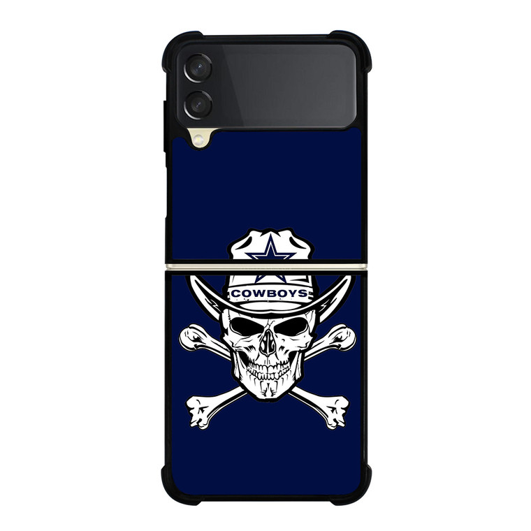 DALLAS COWBOYS SKULL 2 Samsung Galaxy Z FLip 3 5G Case Cover