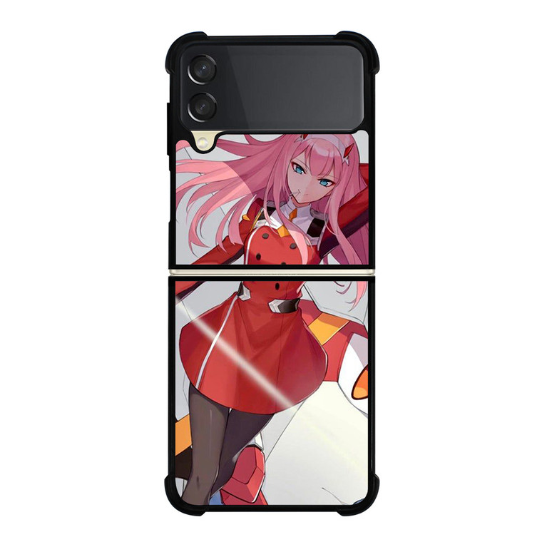 DARLING IN THE FRANXX ZERO TWO ANIME CARTOON Samsung Galaxy Z FLip 3 5G Case Cover