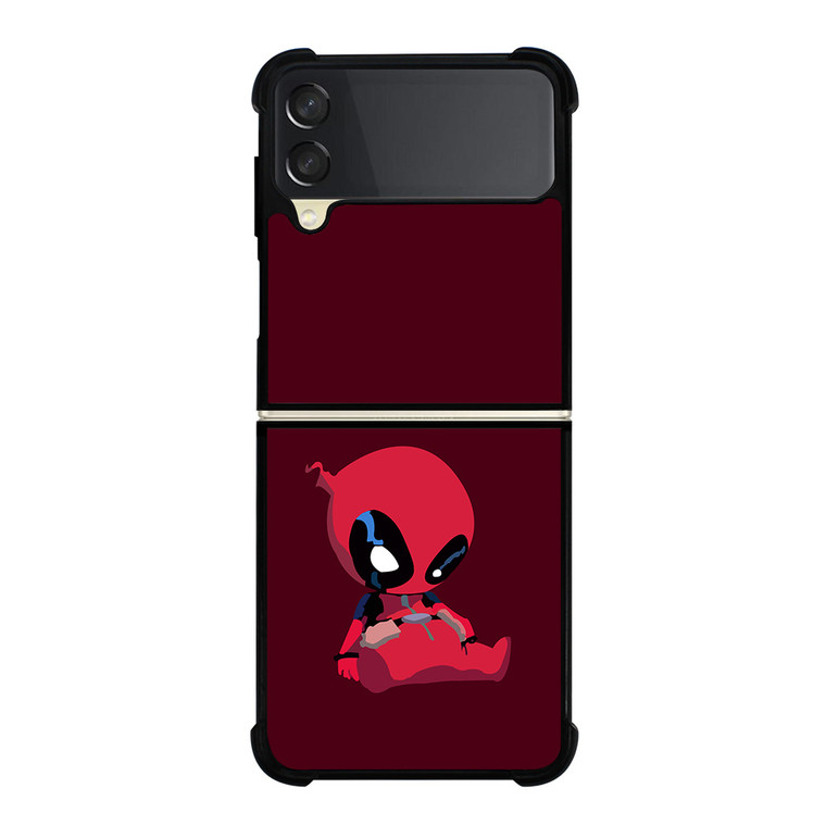 DEADPOOL CUTE KAWAII SUPERHERO Samsung Galaxy Z FLip 3 5G Case Cover
