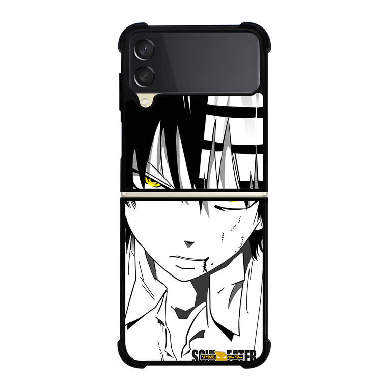 DEATH THE KID FACE SOUL EATER Samsung Galaxy Z FLip 3 5G Case Cover DEATH THE KID FACE SOUL EATER Samsung Galaxy Z FLip 3 5G Case Cover