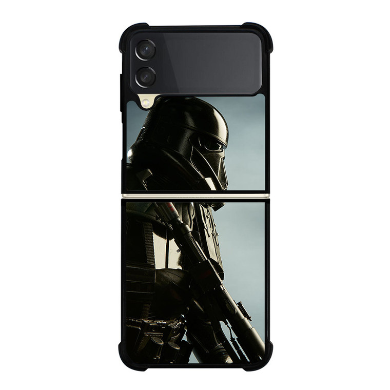 DEATH TROOPER STAR WARS ROUGE1 Samsung Galaxy Z FLip 3 5G Case Cover