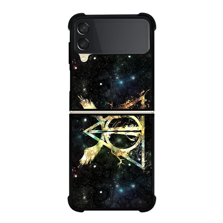 DEATHLY HALLOWS HARRY POTTER ICON Samsung Galaxy Z FLip 3 5G Case Cover