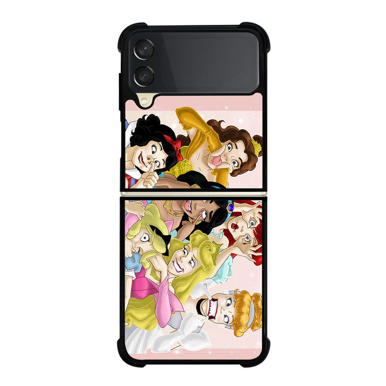 DISNEY PRINCESS FUNNY Samsung Galaxy Z FLip 3 5G Case Cover