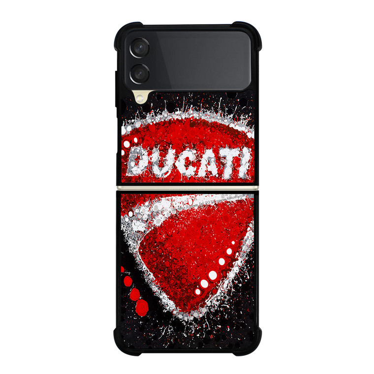 DUCATI LOGO ART Samsung Galaxy Z FLip 3 5G Case Cover