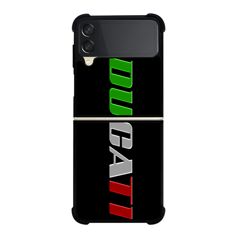 DUCATI LOGO ITALIAN FLAG Samsung Galaxy Z FLip 3 5G Case Cover