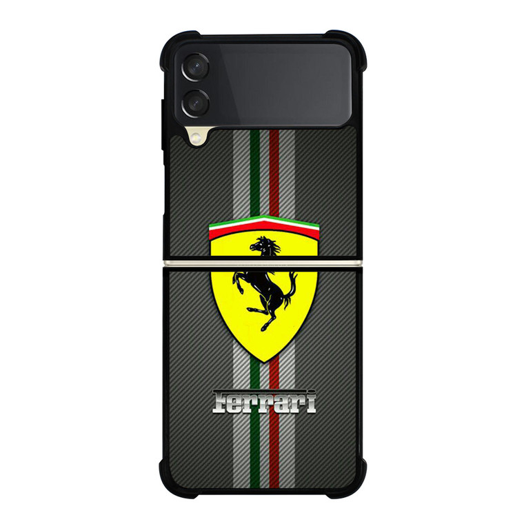 FERRARI LOGO 2 Samsung Galaxy Z FLip 3 5G Case Cover