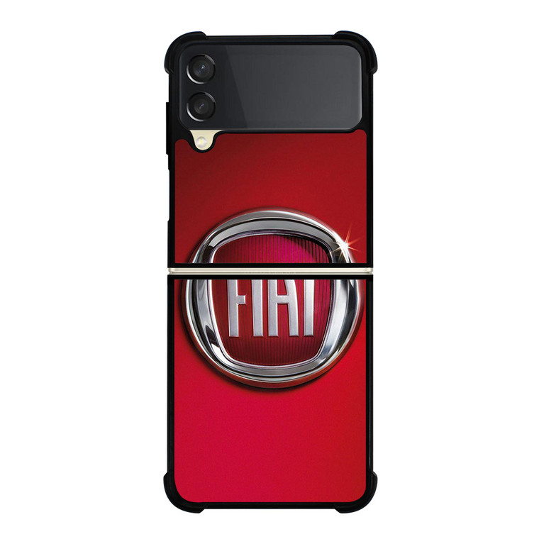 FIAT LOGO RED Samsung Galaxy Z FLip 3 5G Case Cover
