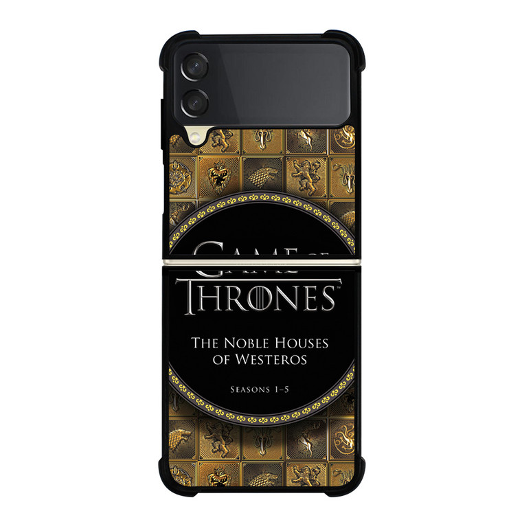 GAME OF THRONES THE NOBLE HOUSES OF WESTEROS Samsung Galaxy Z FLip 3 5G Case Cover