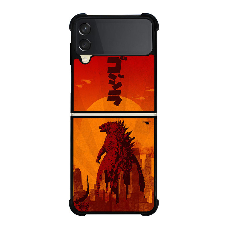 GODZILA MONSTER ART Samsung Galaxy Z FLip 3 5G Case Cover
