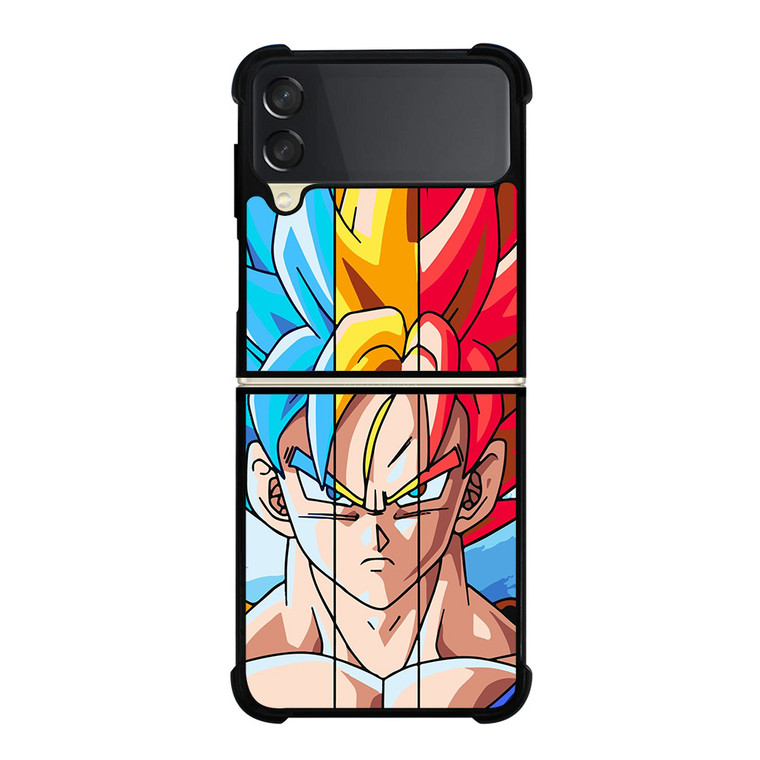 GOKU DRAGON BALL FACES Samsung Galaxy Z FLip 3 5G Case Cover GOKU DRAGON BALL FACES Samsung Galaxy Z FLip 3 5G Case Cover
