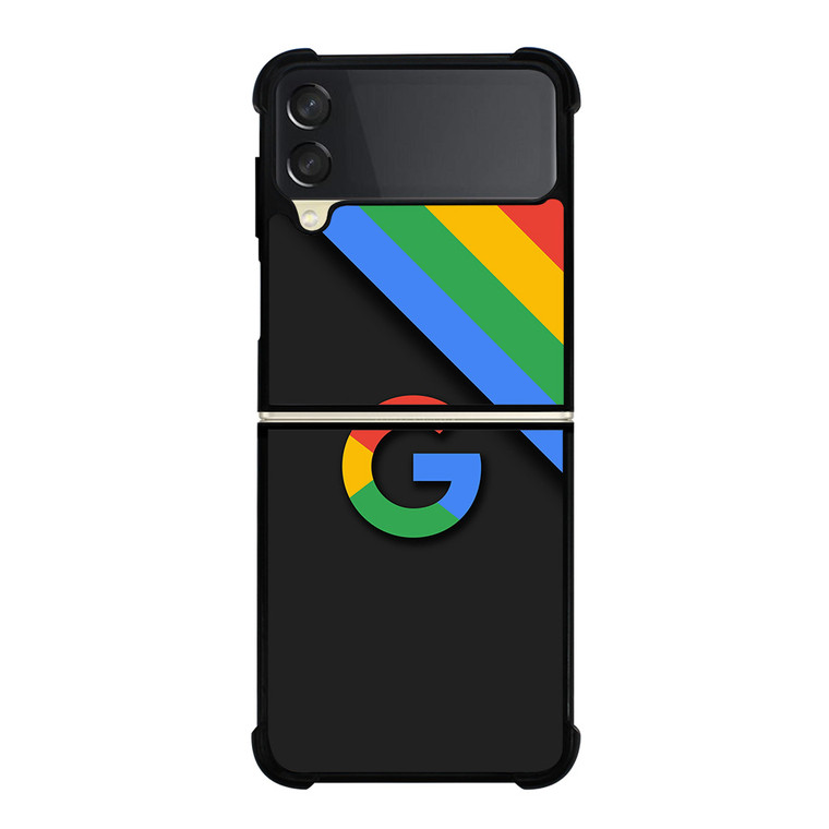 GOOGLE LOGO STRIPE Samsung Galaxy Z FLip 3 5G Case Cover