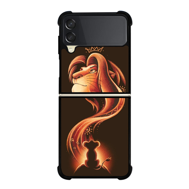 HAKUNA MATATA LION KING 2 Samsung Galaxy Z FLip 3 5G Case Cover HAKUNA MATATA LION KING 2 Samsung Galaxy Z FLip 3 5G Case Cover