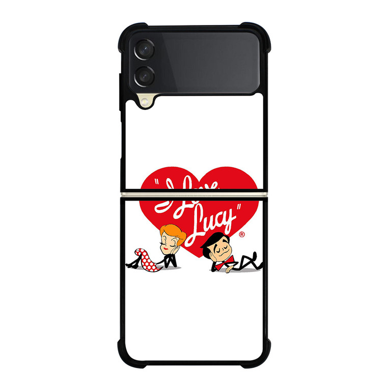 I LOVE LUCY FALLING LOVE Samsung Galaxy Z FLip 3 5G Case Cover