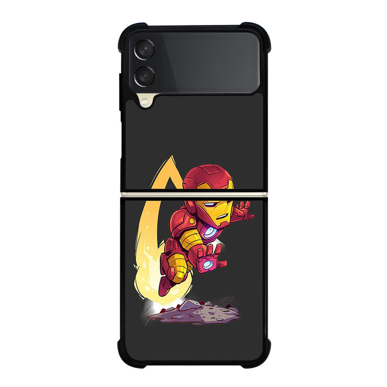 IRON MAN CARTOON KAWAII MARVEL Samsung Galaxy Z FLip 3 5G Case Cover