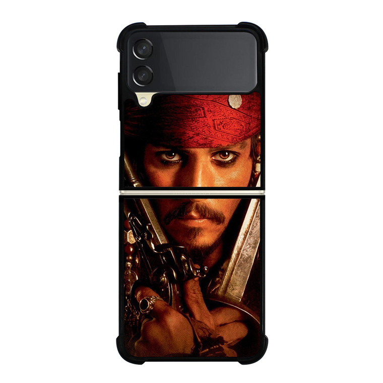 JACK SPARROW PIRATES OF THE CARIBBEAN Samsung Galaxy Z FLip 3 5G Case Cover