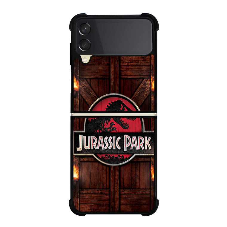 JURASSIC PARK THE DOOR Samsung Galaxy Z FLip 3 5G Case Cover JURASSIC PARK THE DOOR Samsung Galaxy Z FLip 3 5G Case Cover
