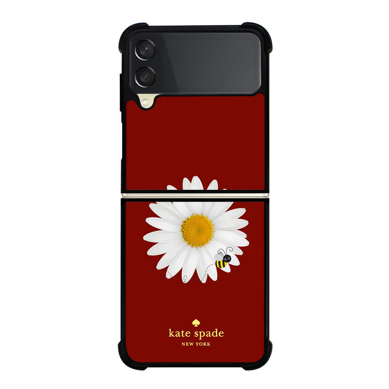 KATE SPADE FLOWER AND BEE Samsung Galaxy Z FLip 3 5G Case Cover