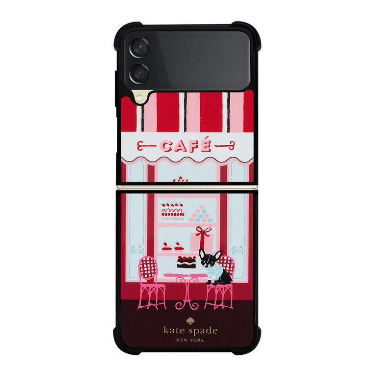 KATE SPADE NEW YORK CAFE Samsung Galaxy Z FLip 3 5G Case Cover
