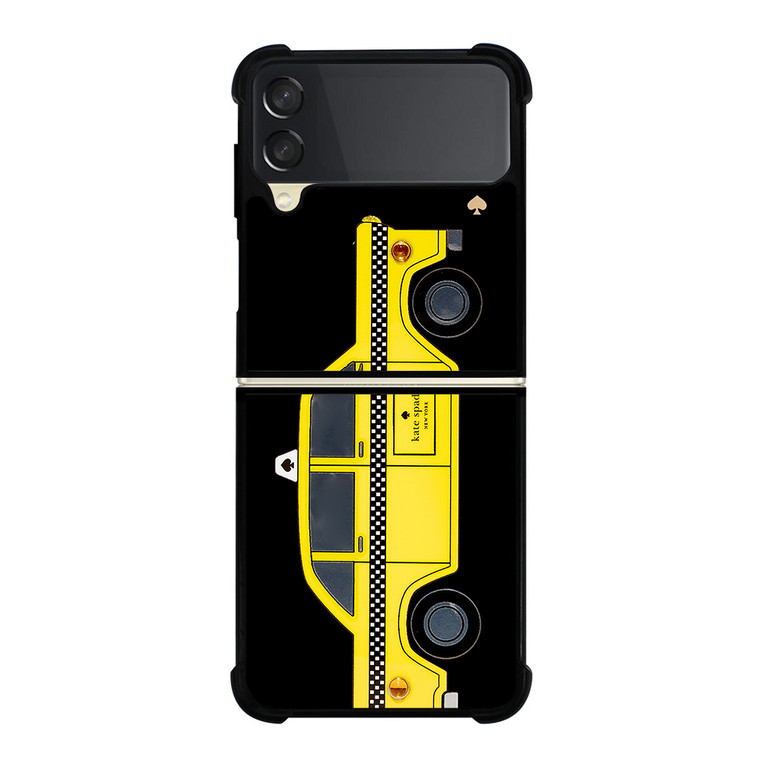 KATE SPADE TAXI Samsung Galaxy Z FLip 3 5G Case Cover